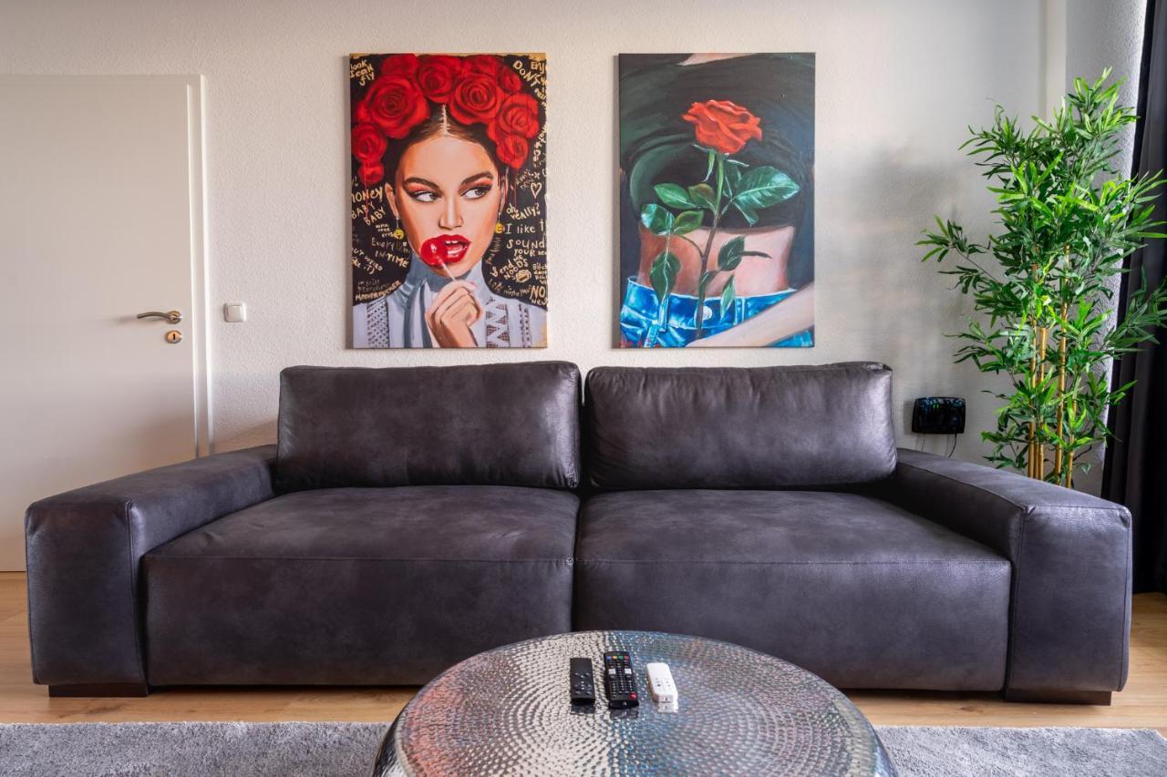 RüSuite XL I 2-Zimmer Apartment I Balkon I Netflix Essen Eksteriør bilde