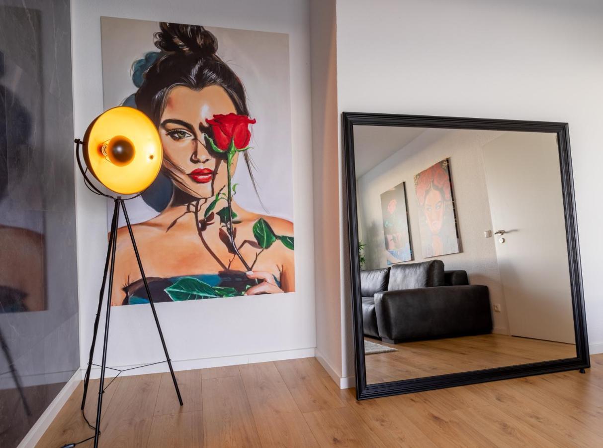 RüSuite XL I 2-Zimmer Apartment I Balkon I Netflix Essen Eksteriør bilde